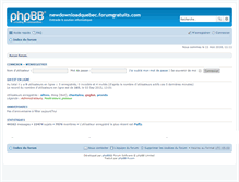 Tablet Screenshot of newdownloadquebec.forumgratuits.com